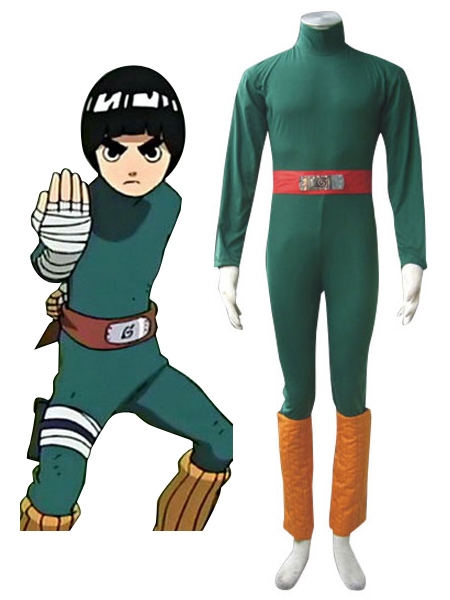 Naruto Rock Lee Cosplay Costume